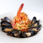Mussels with pasta